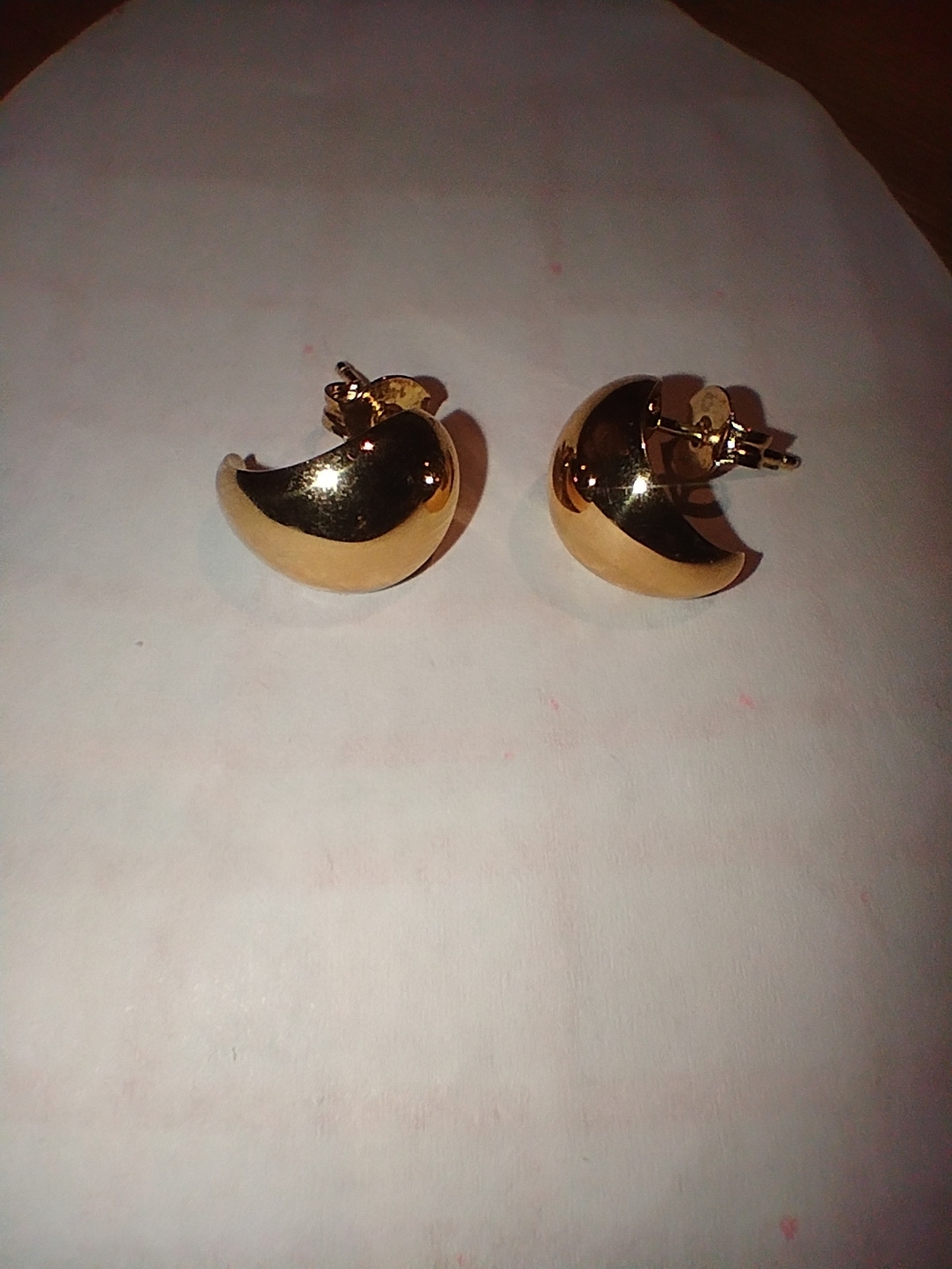 14kt gold earrings